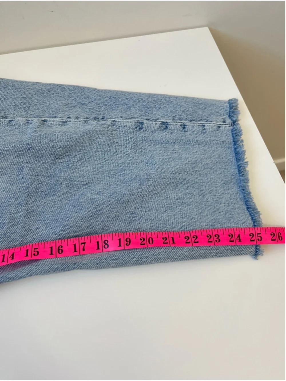 Rag and Bone Charlie Panelled Frayed Jeans Size 27 - Picture 15 of 15